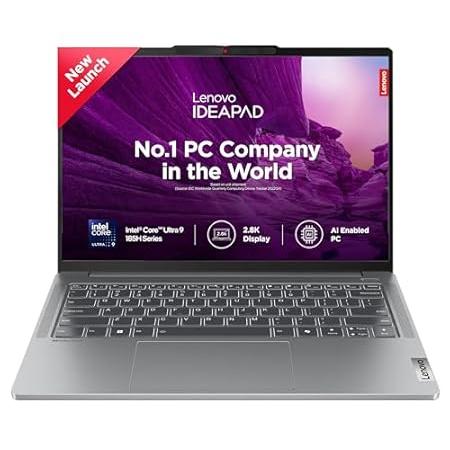 Lenovo IdeaPad Pro 5, Intel Core Ultra 9 185H, 32GB RAM, 1TB SSD, 2.8K-OLED 400Nits 120Hz, 14"/35.5cm, Windows 11, MS Office 21, Grey, 1.4Kg, 83D2001GIN,IntelArc GPU, FHD+IRCam, AI Powered Laptop
